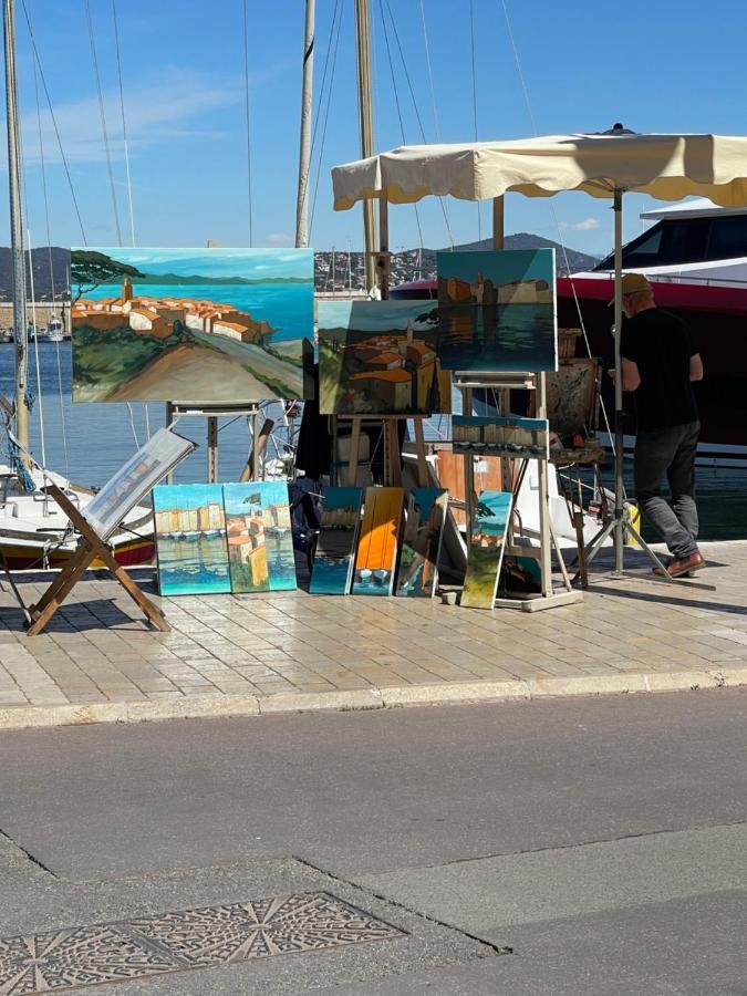 Grand Studio Neuf A 50 M Du Port Saint-Tropez Buitenkant foto